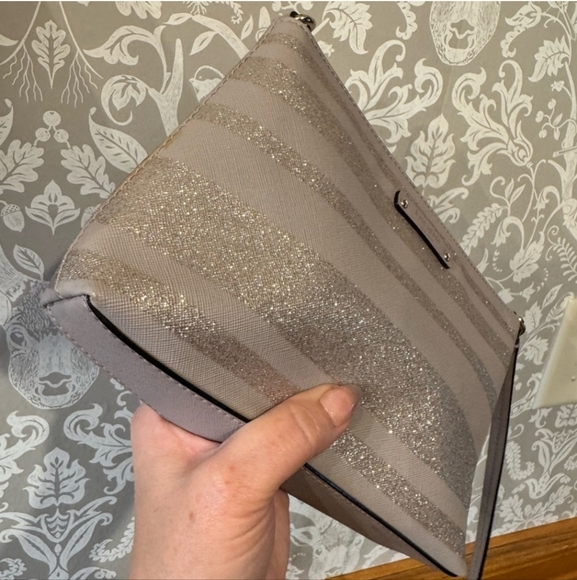 Kate Spade Haven Lane Ramey Lilac Glitter Crossbody $149 Retail EUC - Picture 10 of 14